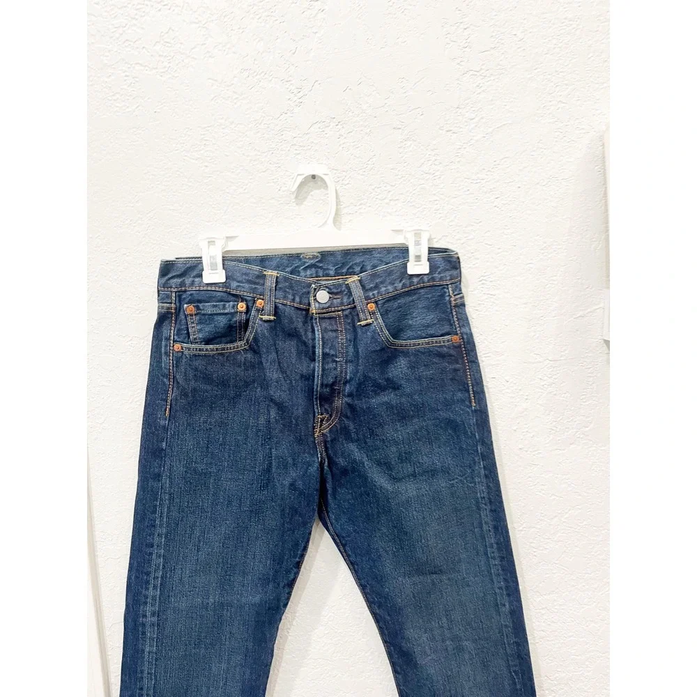 Levi's 501 Jeans Men's‎ 30x34 Button Fly Classic Straight Leg 100% Cotton